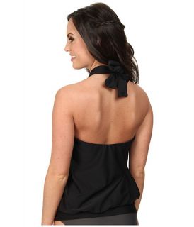 Miraclesuit Solid Mojito Tankini Top Dd Cup Black