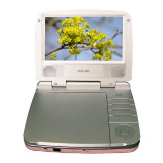 Philips PET702 7 inch Pink Portable DVD Player (Refurbished