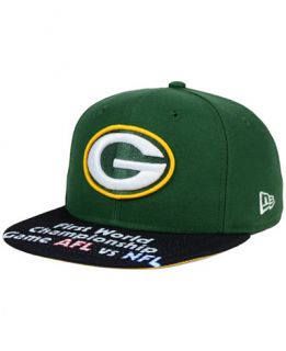New Era Green Bay Packers Super Bowl 50 Jumbo Vize 9FIFTY Snapback Cap