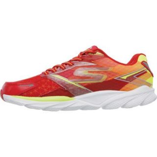 Mens Skechers GOrun Ride 4 Red/Lime  ™ Shopping   Great