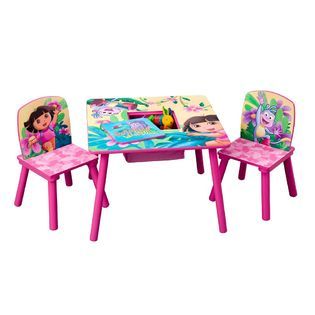 Delta Childrens  Nickelodeons Dora the Explorer Square Table and
