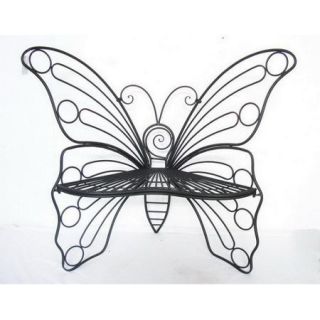 Hi Line Gift Ltd. Metal Garden Butterfly Chair