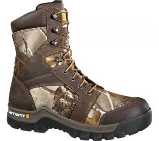 Mens Carhartt CMR8979 8 Rugged Flex Insulated CT CSA Work Boot   Brown Oil Tanned/Camo Leather