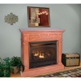 ProCom 47 in. Vent Free Dual Fuel Gas Fireplace in Heritage Cherry with Remote PCFD32RT M HC