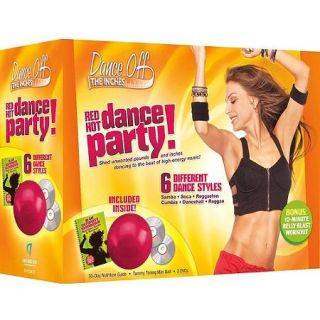 Dance Off The Inches: Red Hot Dance Party Kit (With Mini Ball)