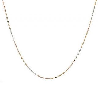 VicenzaGold 18 Polished Sparkle Chain 14K Gold —