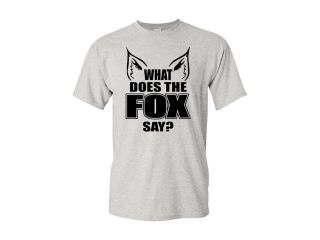 What Does the Fox Say? Adult T Shirt Tee