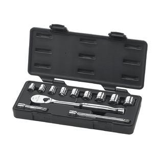 GearWrench 12 Pc.SAE 6 Pt. Socket Set 3/8 Drive   Tools   Ratchets
