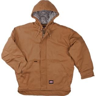 Key Industries Insulted Duck Hooded Jacket   Workwear & Uniforms   Men