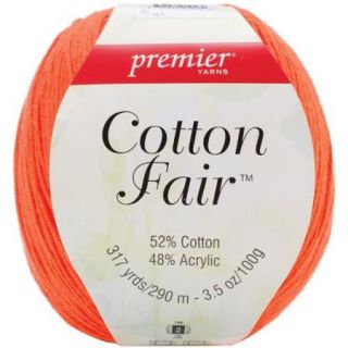 Cotton Fair Solids Yarn Persimmon