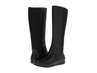 fitflop due boot tall stretch black