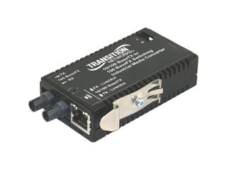 Transition Networks Industrial Mini M/E ISW FX 01 Media Converter