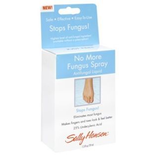 Sally Hansen Just Feet No More Fungus Spray, 58064, 1.3 fl oz (39 ml)