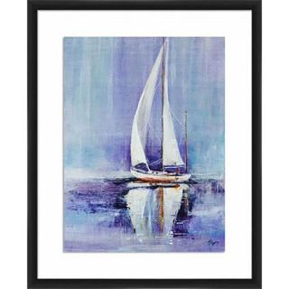 PTM Images Rather Be Sailing I Framed Painting Print