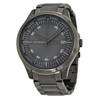 Armani Exchange Mens AX2135 Gunmetal Stainless Steel Quartz Watch