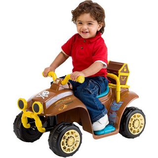 Disney Jake and the Never Land Pirates Quad 6V Battery Powered Ride On by Kid Trax