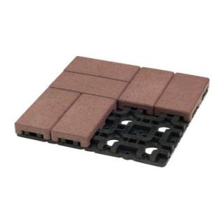AZEK 4 in. x 8 in. Village Composite Resurfacing Paver Grid System (8 Pavers and 1 Grid) K048 003