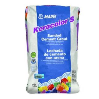 Mapei Keracolor 25 lb Pewter Sanded Grout 20225