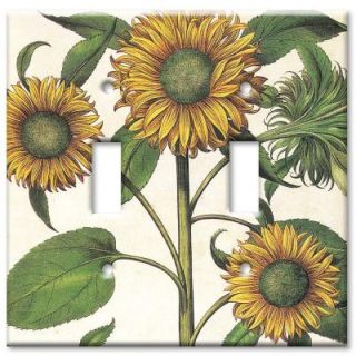 Art Plates Sunflowers Oversize 2 Wall Plate OVD 140
