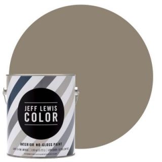Jeff Lewis Color 1 gal. #JLC110 Clay No Gloss Ultra Low VOC Interior Paint 101110