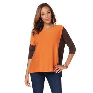 Jamie Gries Collection Colorblock Pullover Sweater   7784572