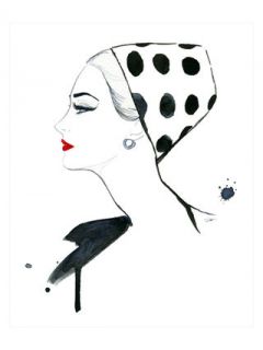 Polka Dot Glam by Jessica Durrant (Canvas) by McGaw Graphics