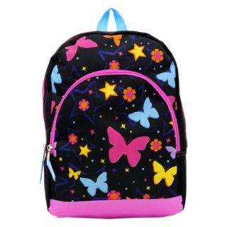 Girls' Butterfly and Stars 15" Backpack