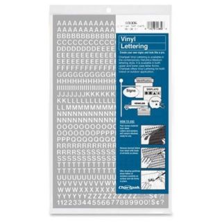 Chartpak Vinyl Letters And Numbers   Number   White (CHA01006)