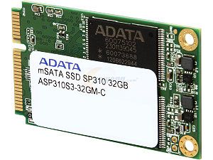 ADATA Premier Pro SP310 mSATA 32GB SATA 6Gb/s MLC Internal Solid State Drive (SSD) ASP310S3 32GM C