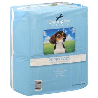 Champion Breed  Puppy Pads, 50 pads