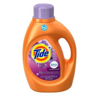 Tide 92 oz. Spring and Renewal HE Liquid Laundry Detergent with Febreze (48 Loads) 003700087561