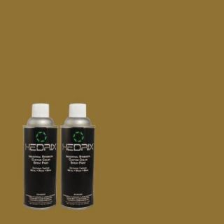 Hedrix 11 oz. Match of S H 390 Italian Olive Gloss Custom Spray Paint (2 Pack) G02 S H 390   Mobile