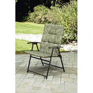 Jaclyn Smith Cora Padded Chair   Outdoor Living   Patio Furniture