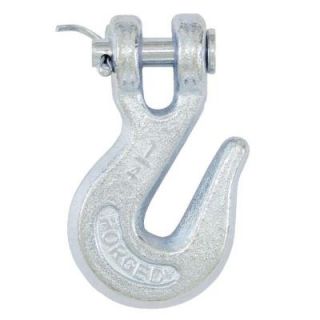 Lehigh 6600 lb. x 3/8 in. Alloy Clevis Grab Hook CH8007S 6