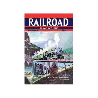 Railroad Magazine: Rails Across The Blue Ridge, 1943 Print (Black Framed Poster Print 20x30)