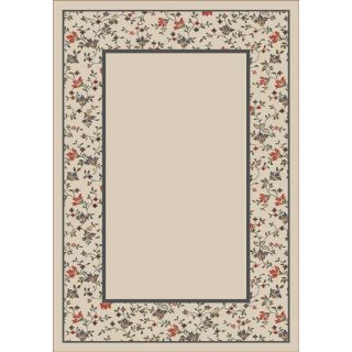 Milliken Appalachia Rectangular Cream Transitional Tufted Area Rug (Common: 5 ft x 8 ft; Actual: 5.33 ft x 7.66 ft)