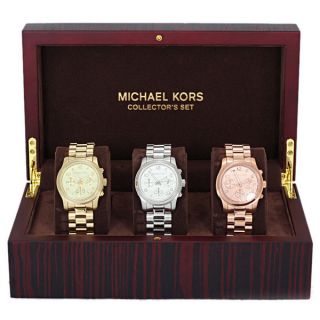Michael Kors Womens MK5683 Midsize Runway Collection Multicolor Watch