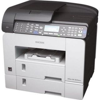 Ricoh Aficio SG 3110SFNw GelSprinter Multifunction Printer   Plain Paper Print