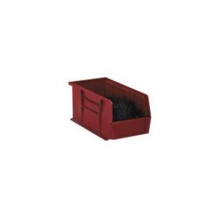 Red Plastic Stack &amp; Hang Bin Boxes SHPBINP0743R