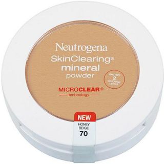 Neutrogena Skinclearing Mineral Powder, Honey Beige 70, 0.38 oz