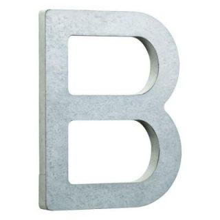 Liberty 8 in. Vintage Style Galvanized Steel Letter B HDCB B