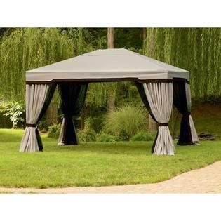 Essential Garden 10 Ft. x 12 Ft. Privacy Gazebo *Limited Availability