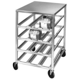 Channel Manufacturing Half Size Mobile All Welded Set up Can Rack