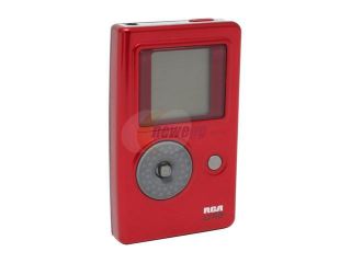 Refurbished: RCA Lyra 1.5" Red 4GB MP3 Player RD2762