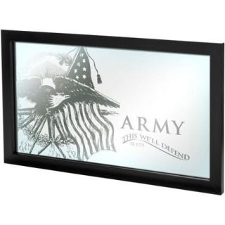 U.S. Army This We'll Defend Framed Mirror