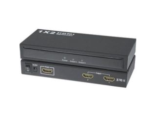 Comprehensive Cable and Connectivity CDA HD200 1X2 HDMI SPLITTER 1080P 2YR
