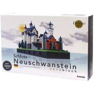 nanoblock Deluxe Edition Level 7, Schloss Neuschwanstein, 5800 Pieces