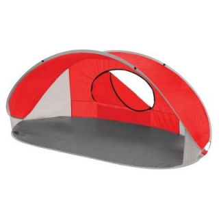Picnic Time Manta Sun Shelter in Red Grey and Silver 113 00 100 000 0