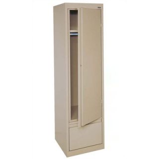Sandusky Systems Series 17 Single Door Wardrobe Cabinet