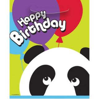 Birthday Panda Favor Bags, 8pk